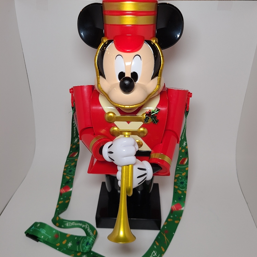 Disney Parks - Mickey Mouse Toy Soldier Popcorn Bucket - Christmas 2023